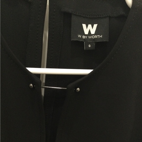 Worth New York Black Bar Top - Picture 3 of 5